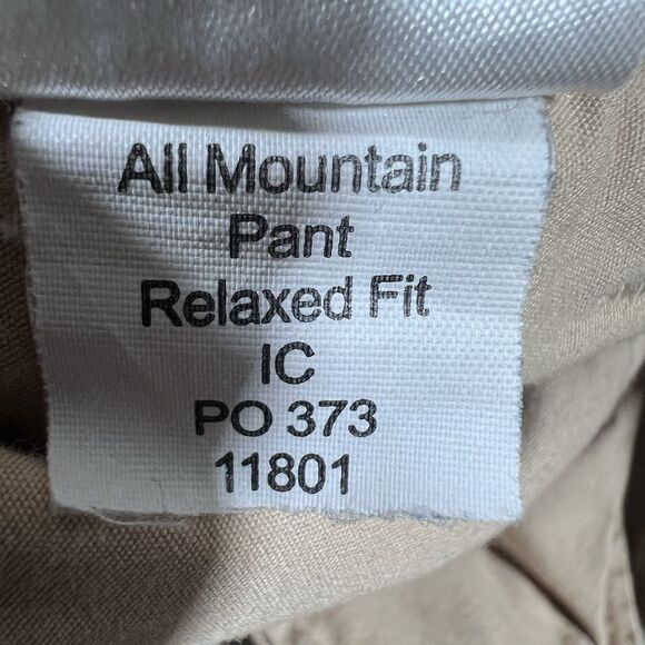 Mountain Khaki All Mountain Pants Organic Cotton Relaxed Fit Outdoor Men's 34x30 - Picture 13 of 14